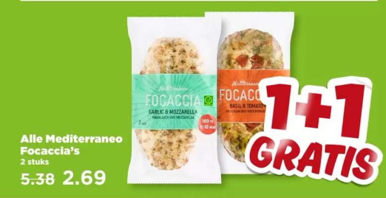 Alle Mediterraneo Focaccia's
