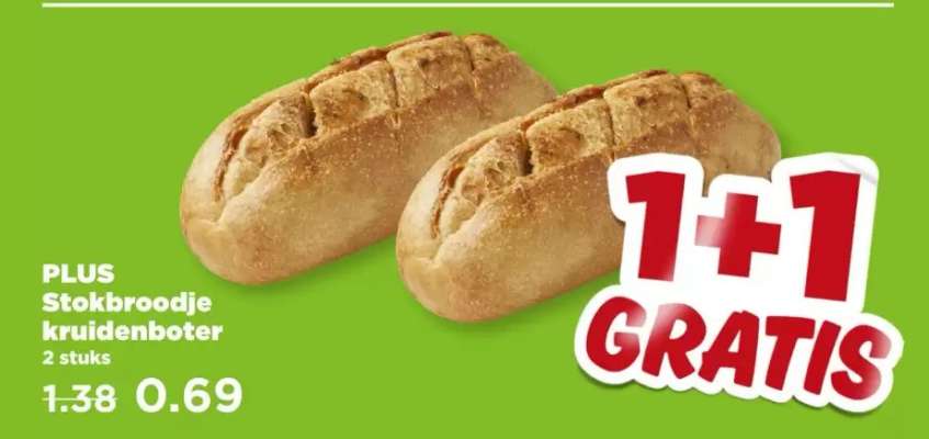 PLUS Stokbroodje kruidenboter