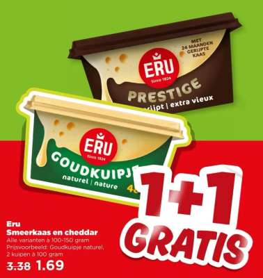 Eru Smeerkaas en cheddar