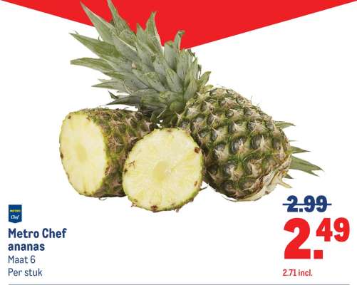 Metro Chef ananas