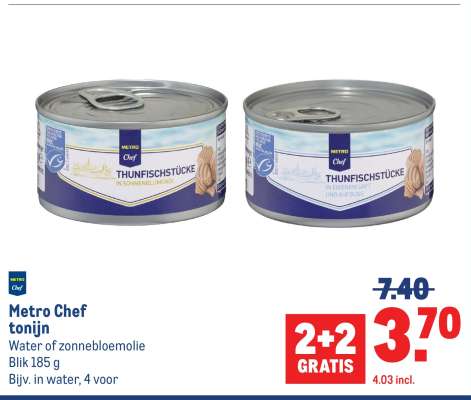 Metro Chef tonijn