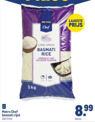 Metro Chef basmati rijst