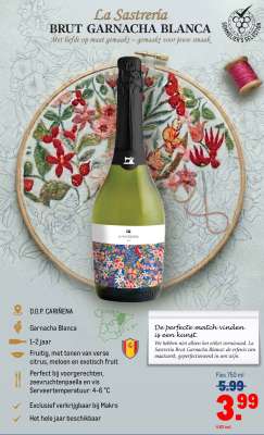 La Sastrería Brut Garnacha Blanca