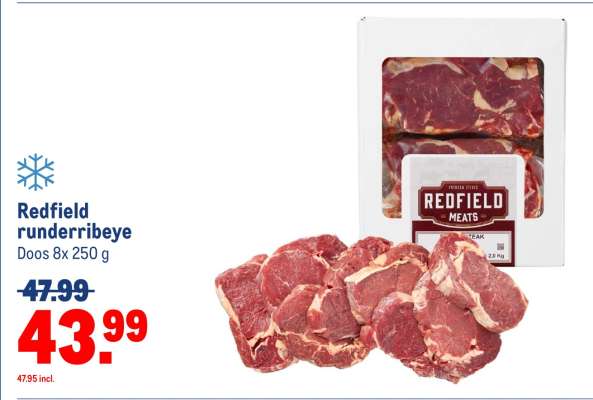 Redfield runder ribeye