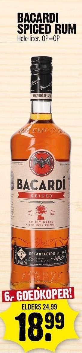 BACARDI SPICED RUM
