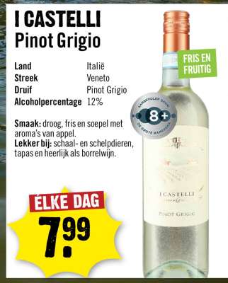 I CASTELLI Pinot Grigio
