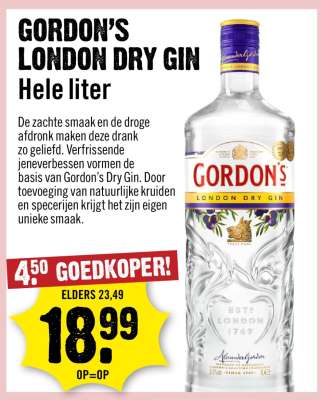 Gordon's London dry gin
