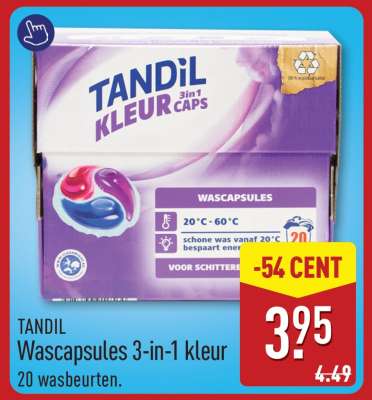 TANDIL Wascapsules 3-in-1 kleur