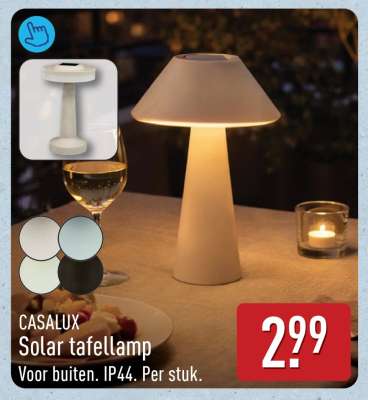 CASALUX Solar tafellamp
