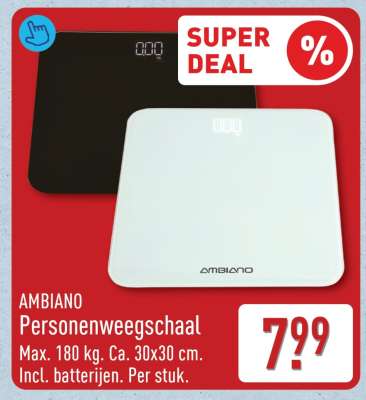 AMBIANO Personenweegschaal