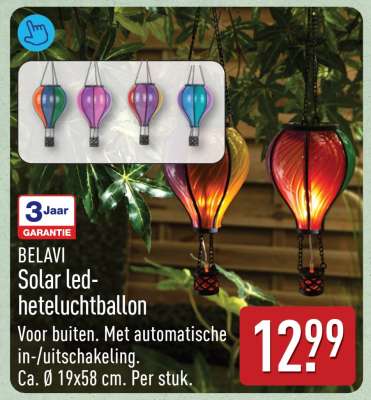 BELAVI Solar led-heteluchtballon