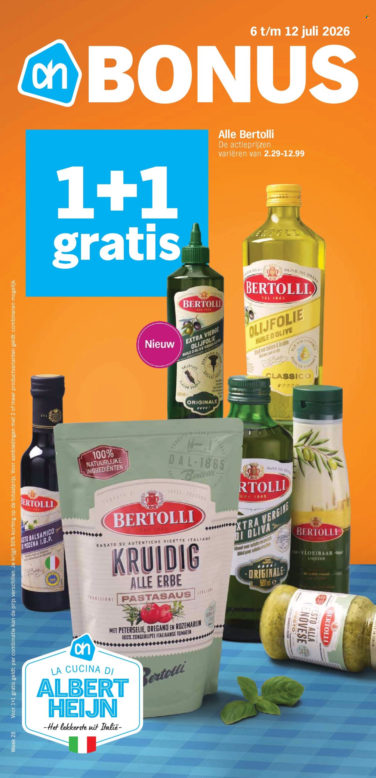 Albert Heijn-aanbieding - 6-7-2026 - 12-7-2026. Pagina 1