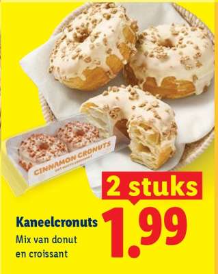 Kaneelcronuts