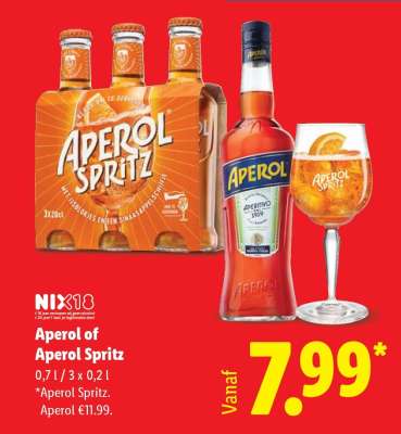 APEROL of APEROL SPRITZ
