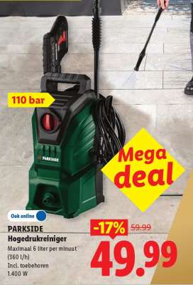 PARKSIDE Hogedrukreiniger