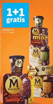 Alle Magnum ijs