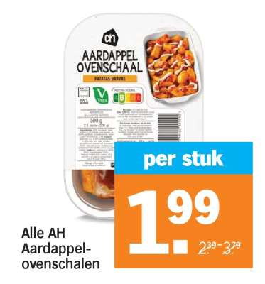 Alle AH Aardappel-ovenschalen