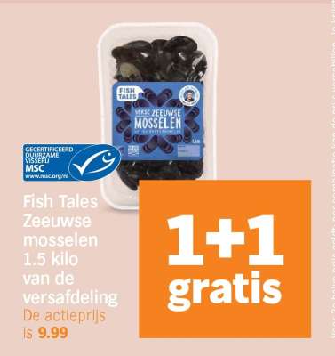 Fish Tales Zeeuwse mosselen
