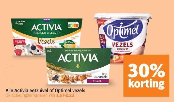Activia of Optimel vezels
