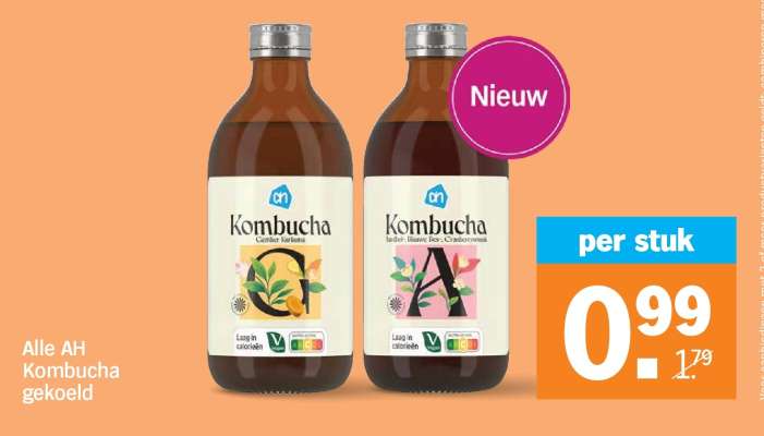 AH Kombucha gekoeld