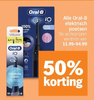 Oral-B elektrisch poetsen