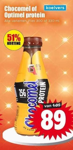Chocomel of Optimel protein