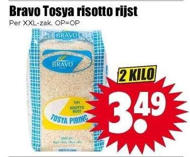 Bravo Tosya risotto rijst