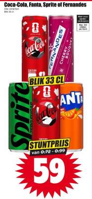 Coca-Cola, Fanta, Sprite of Fernandes