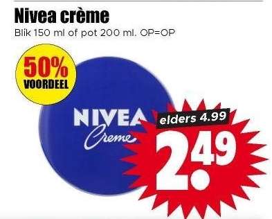 Nivea crème