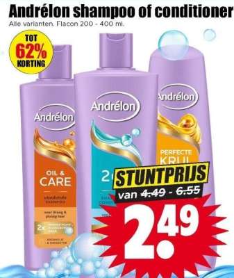 Andrélon Shampoo of Conditioner
