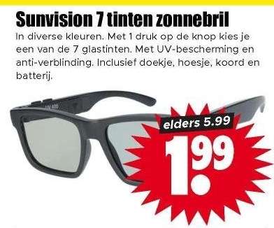 Sunvision 7 tinten zonnebril