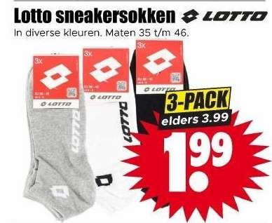 Lotto sneakersokken