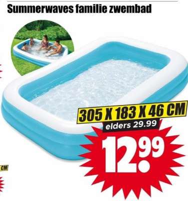 Summerwaves familie zwembad