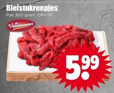Biefstukreepjes