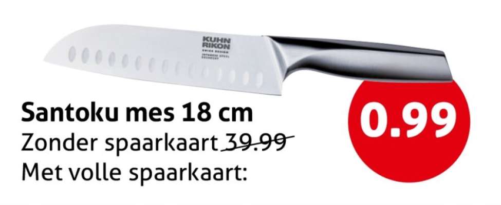 Santoku mes 18 cm