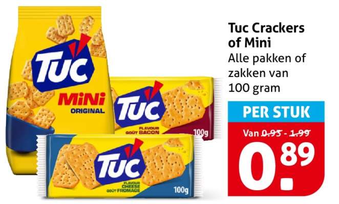 Tuc Crackers of Mini