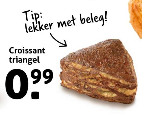 Croissant triangel