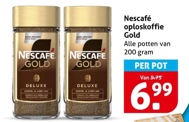 Nescafé oploskoffie gold