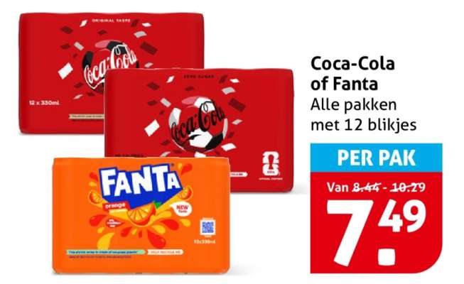 Coca-Cola of Fanta