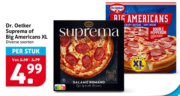 Dr. Oetker Suprema of Big Americans XL