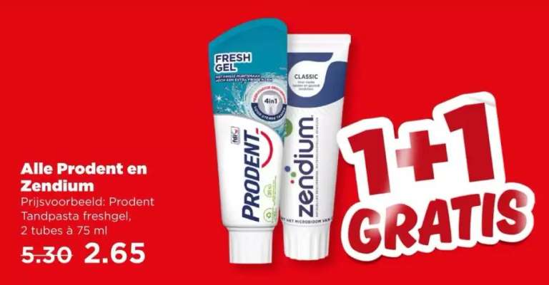 Prodent Tandpasta freshgel