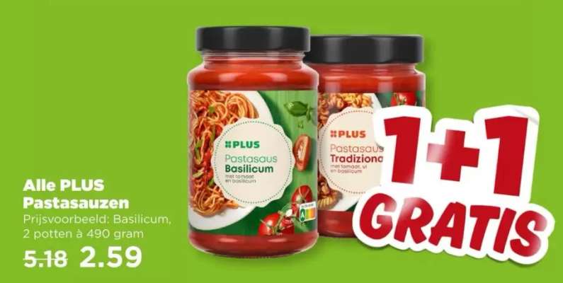 Alle PLUS Pastasauzen