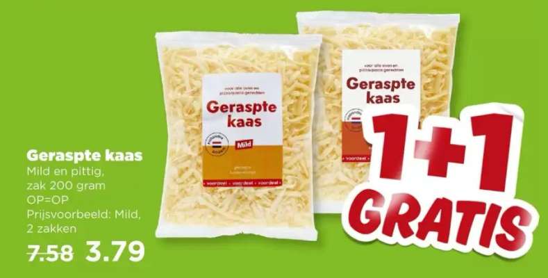 Geraspte kaas