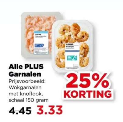 Alle PLUS Garnalen