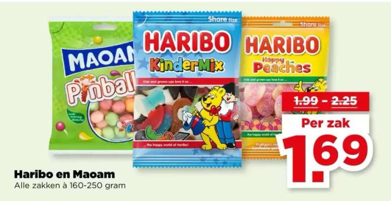 Haribo en Maoam