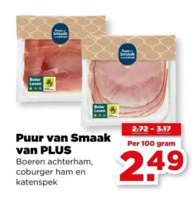 Puur van Smaak van PLUS