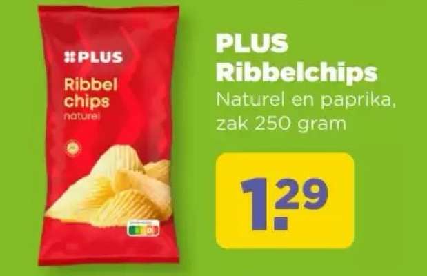 PLUS Ribbelchips