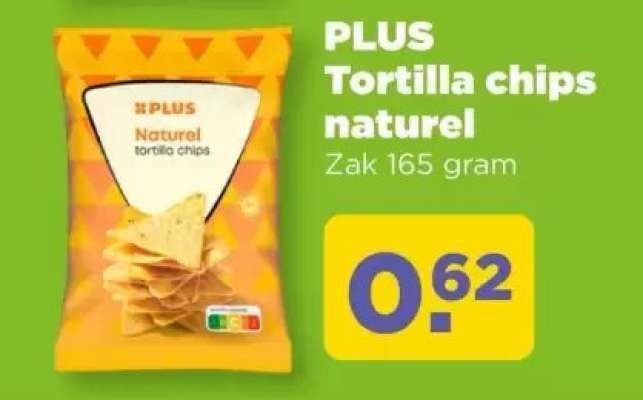 PLUS Tortilla chips naturel