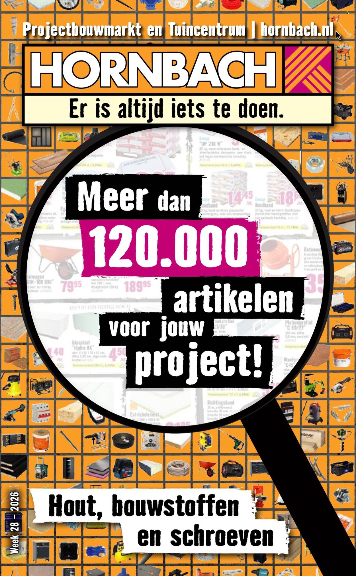 Hornbach-aanbieding - 6-7-2026 - 16-8-2026. Pagina 1