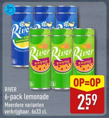 RIVER 6-pack lemonade